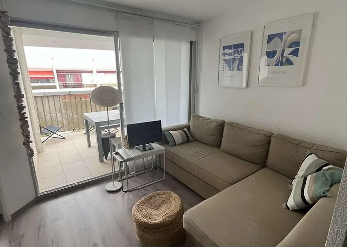 Appartement T2 Climatise A 200M Plage, Terrasse, Parking, 4 Couchages - La Grande-Motte - Fr-1-250-291